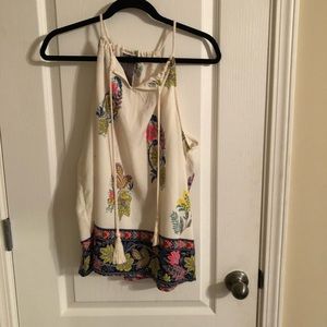 Tank Top with Rope Straps